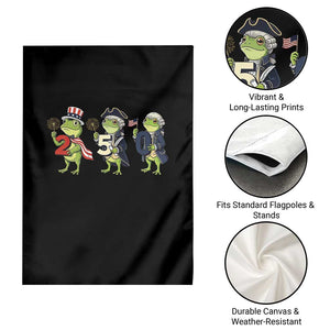 Proud American Frog Garden Flag Celebrating 250 Years Of Freedom TS12 Print Your Wear