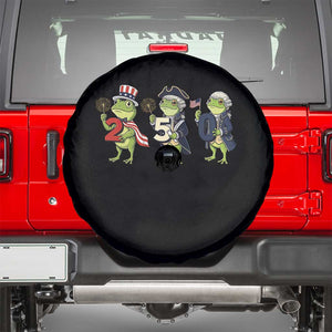 Proud American Frog Spare Tire Cover Celebrating 250 Years Of Freedom TS12 Black Print Your Wear