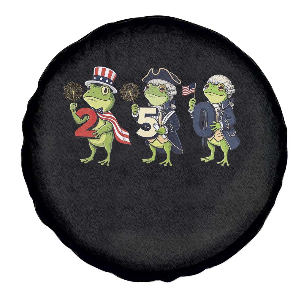 Proud American Frog Spare Tire Cover Celebrating 250 Years Of Freedom TS12 Print Your Wear