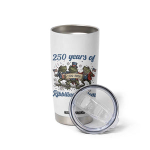 Funny Frog 250 Years Of Ribbiting Freedom Tumbler Cup TS12 Print Your Wear