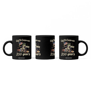 Funny Frog Off To Celebrate 250 Years Of Freedom Coffee Mug Patriotic Gift TS12 Print Your Wear