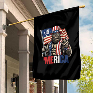 Funny Patriotic Bigfoot Merica Rock Garden Flag USA 250th Anniversary TS12 Print Your Wear