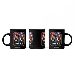 Funny Bigfoot USA 250 Years Of American Freedom Coffee Mug TS12 Print Your Wear