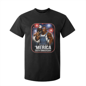 Funny Bigfoot America 250 Years Of American Freedom T Shirt For Kid TS12 Black Print Your Wear