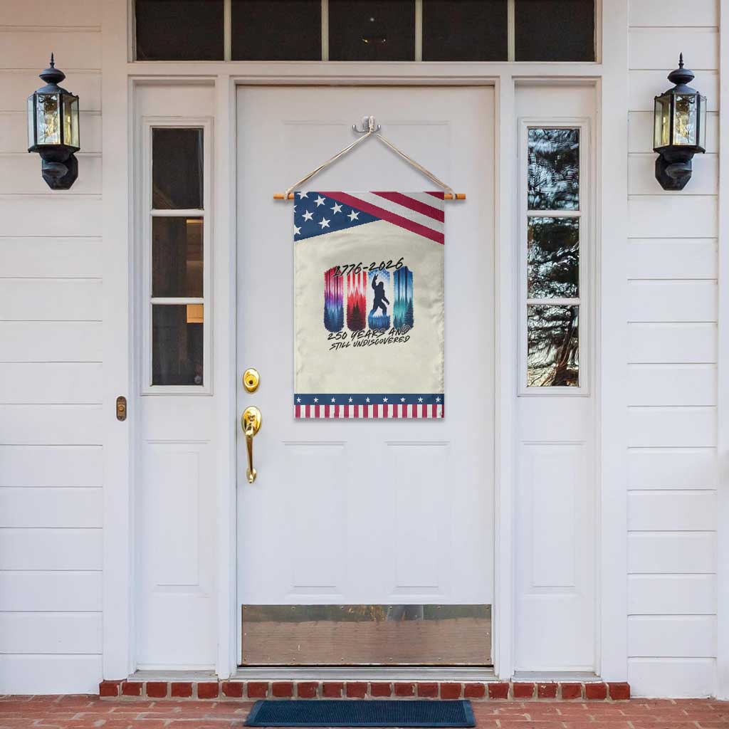 Funny Patriotic Bigfoot Garden Flag 250 Years And Still Undiscovered TS12 Print Your Wear