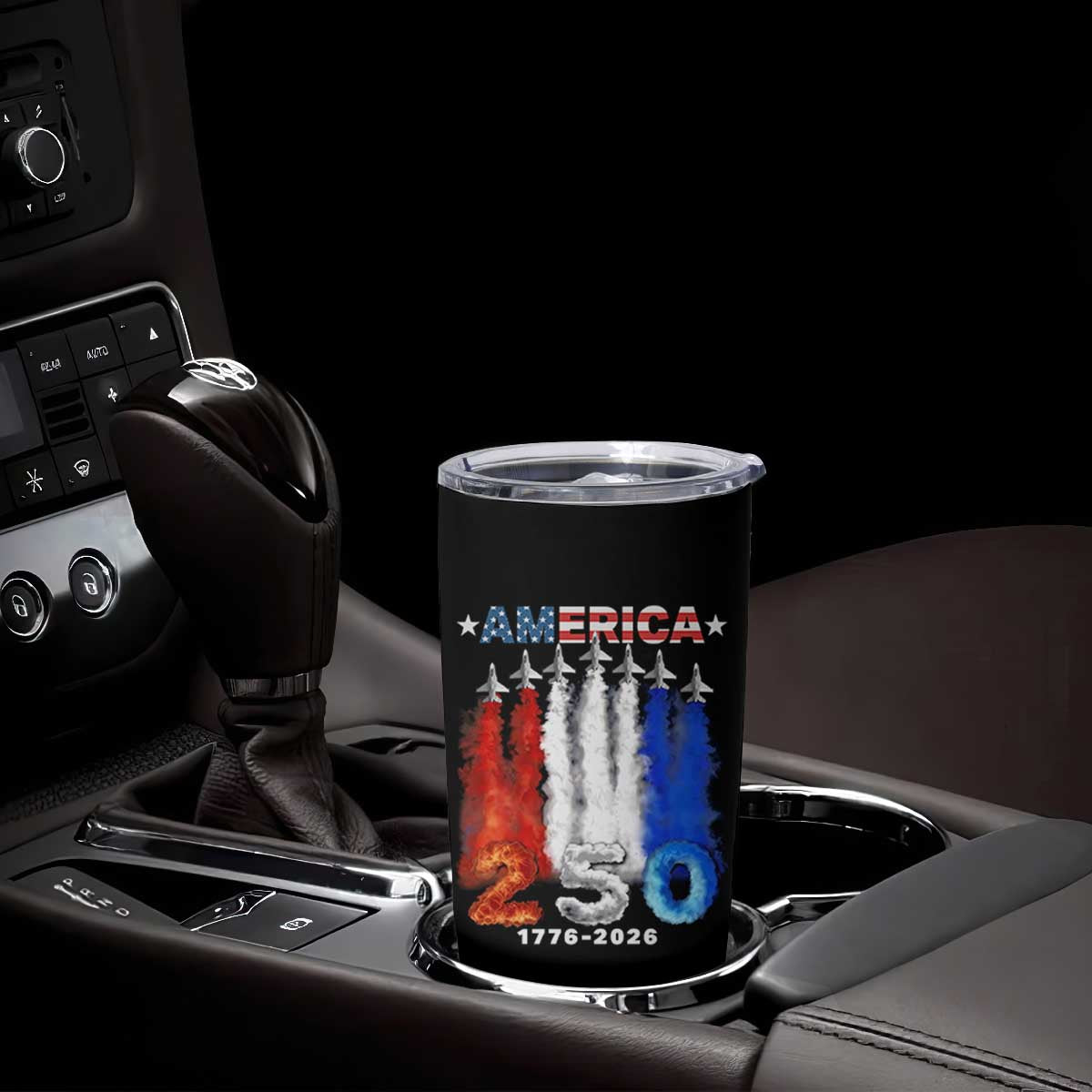 Patriotic Fighter Jets Tumbler Cup USA 250 Years Of Freedom TS12 Print Your Wear