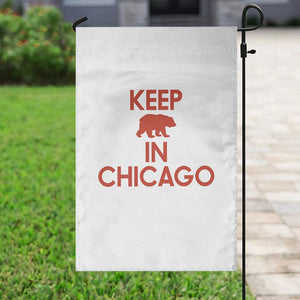 Keep Bear In Chicago CFB Garden Flag Gift For Sports Fan TS12 Print Your Wear