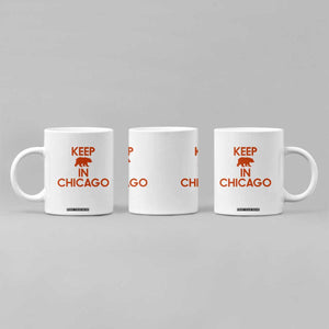 Keep Bear In Chicago CFB Coffee Mug Gift For Sports Fan TS12 Print Your Wear