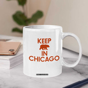 Keep Bear In Chicago CFB Coffee Mug Gift For Sports Fan TS12 Print Your Wear