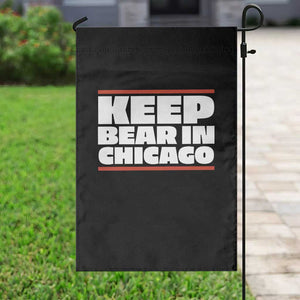 Keep Bear In Chicago CFB Garden Flag Funny Football Fan Pride TS12 Print Your Wear