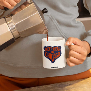 Keep Bear In Chicago CFB Coffee Mug Gift For Football Lovers TS12 Print Your Wear