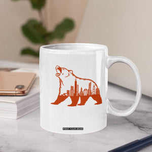 Chicago Skyline Bear Coffee Mug Urban Streetwear Gift TS12 Print Your Wear