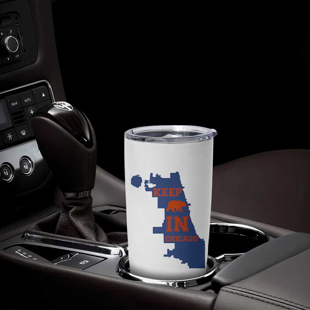 Chicago Map Bear Keep The Team Tumbler Cup Funny City Pride Gift TS12 Print Your Wear