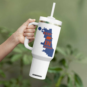 Chicago Map Bear Keep The Team Tumbler With Handle Funny City Pride Gift TS12 Print Your Wear
