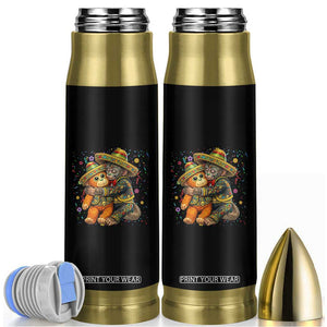 Funny Punch Baby Monkey Cinco De Mayo Bullet Tumbler Mexican Fiesta Gift TS12 Black Print Your Wear