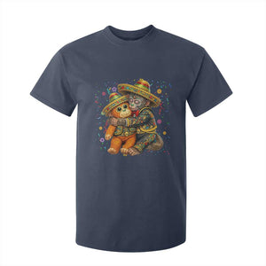 Funny Punch Baby Monkey Cinco De Mayo T Shirt For Kid Mexican Fiesta Gift TS12 Navy Print Your Wear