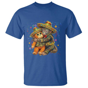 Funny Punch Baby Monkey Cinco De Mayo T Shirt Mexican Fiesta Gift TS12 Royal Blue Print Your Wear