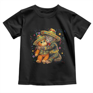 Funny Punch Baby Monkey Cinco De Mayo Toddler T Shirt Mexican Fiesta Gift TS12 Black Print Your Wear