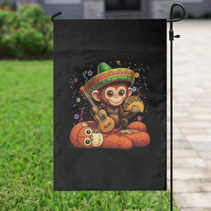 Cute Punch Baby Monkey Cinco De Mayo Garden Flag Funny Animal Gift TS12 Print Your Wear