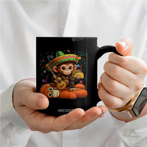 Cute Punch Baby Monkey Cinco De Mayo Coffee Mug Funny Animal Gift TS12 Print Your Wear