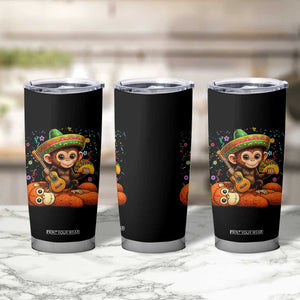 Cute Punch Baby Monkey Cinco De Mayo Tumbler Cup Funny Animal Gift TS12 Print Your Wear