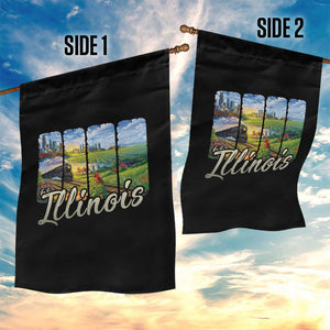 Vintage Illinois State Route Highway 66 Garden Flag Southwest Souvenir TS12 Print Your Wear
