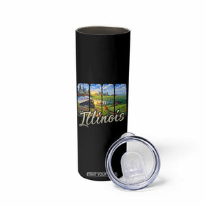 Vintage Illinois State Route Highway 66 Skinny Tumbler Southwest Souvenir TS12 Print Your Wear