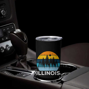 Vintage Illinois Mountain Forest Tumbler Cup Nature Adventure Gift TS12 Print Your Wear
