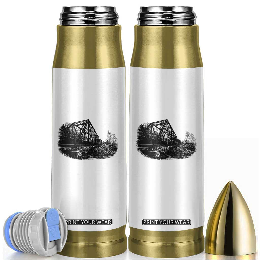 Mother Road Adventure Graphic Bullet Tumbler Vintage Route Highway 66 Bridge TS12 White Print Your Wear