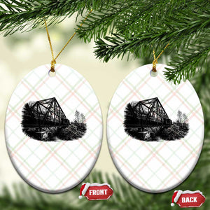 Mother Road Adventure Graphic Ceramic Ornament Vintage Route Highway 66 Bridge TS12 Print Your Wear