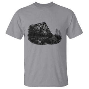 Mother Road Adventure Graphic T Shirt Vintage Route Highway 66 Bridge TS12 Sport Gray Print Your Wear