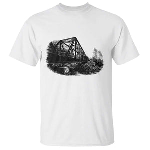 Mother Road Adventure Graphic T Shirt Vintage Route Highway 66 Bridge TS12 White Print Your Wear