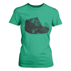 Mother Road Adventure Graphic T Shirt For Women Vintage Route Highway 66 Bridge TS12 Irish Green Print Your Wear