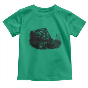 Mother Road Adventure Graphic Toddler T Shirt Vintage Route Highway 66 Bridge TS12 Irish Green Print Your Wear