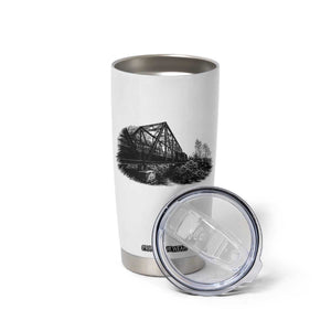 Mother Road Adventure Graphic Tumbler Cup Vintage Route Highway 66 Bridge TS12 Print Your Wear