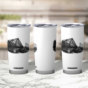 Mother Road Adventure Graphic Tumbler Cup Vintage Route Highway 66 Bridge TS12 Print Your Wear
