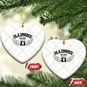 Illinois Route Highway 66 Souvenir Ceramic Ornament Open Road Adventure TS12 Print Your Wear