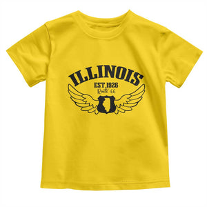 Illinois Route Highway 66 Souvenir Toddler T Shirt Open Road Adventure TS12 Daisy Print Your Wear