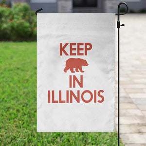 Keep Bear In Illinois CFB Garden Flag Chicago Pride Gift TS12 Print Your Wear