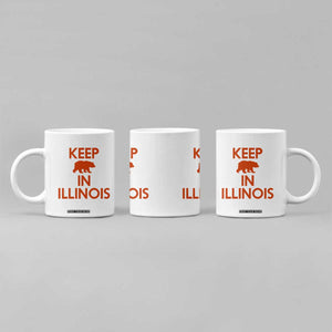 Keep Bear In Illinois CFB Coffee Mug Chicago Pride Gift TS12 Print Your Wear