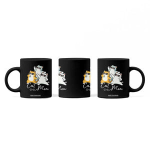 Cat Mom Coffee Mug Three Cool Cats with Sunglasses TS12 Print Your Wear