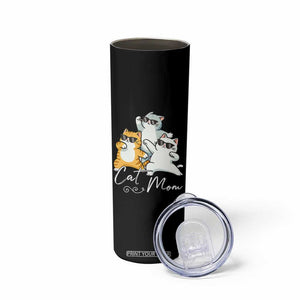 Cat Mom Skinny Tumbler Three Cool Cats with Sunglasses TS12 Print Your Wear