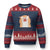 Its Fine I am Fine Everything is Fine Funny Cat Lover Ugly Christmas Sweater TS12 Navy Red Print Your Wear