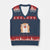 Its Fine I am Fine Everything is Fine Funny Cat Lover V-Neck Knit Sweater Vest TS12 Navy Red Print Your Wear