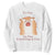 Its Fine I am Fine Everything is Fine Funny Cat Lover Sweatshirt TS12 White Print Your Wear