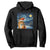 Christmas Van Gogh Cat Hoodie In Santa Hat Starry Night TS12 Black Print Your Wear