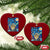 Funny Van Gogh Cat in Starry Night Ceramic Ornament TS12 Print Your Wear