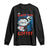 My Blood Type Is Coffee Long Sleeve Shirt Funny Vampire Halloween TS12 Black Print Your Wear