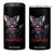 Halloween Black Vampire Cat 4 in 1 Can Cooler Tumbler Vampurr Cute Kitty Lover TS12 One Size: 16 oz Black Print Your Wear