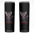 Halloween Black Vampire Cat Skinny Tumbler Vampurr Cute Kitty Lover TS12 Black Print Your Wear